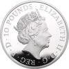 2022 5 oz Proof British Silver Tudor Beasts Seymour Panther Coin (Box + CoA) - Image 3