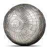 2023 1 Kilo Antique Barbados Silver Animals of the World 3D Spherical Coin (Box + CoA) - Image 3