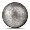2023 1 Kilo Antique Barbados Silver Animals of the World 3D Spherical Coin (Box + CoA) - Image 2