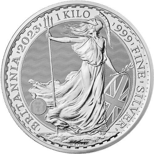 2023 1 Kilo British Silver Britannia