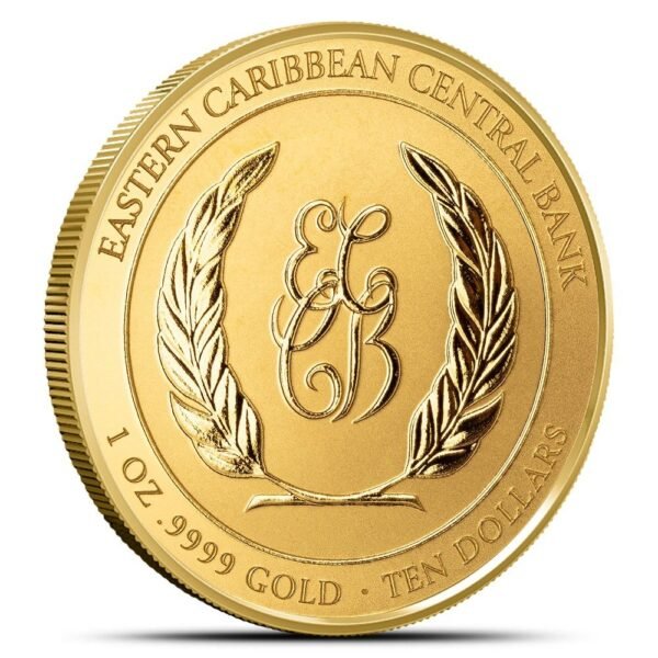 2023 1 oz EC8 Gold Montserrat Oriole Coin (BU) - Image 2