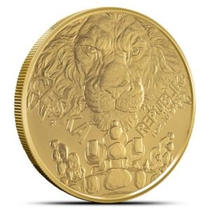 2023 1 oz Niue Czech Lion Gold Coin (BU)