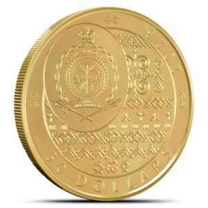 2023 1 oz Niue Gold Slovakia Eagle Coin (BU)