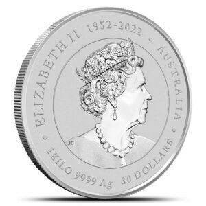 2024 1 Kilo Australian Silver Lunar Dragon Coin (BU)