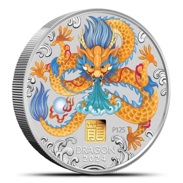 2024 1 Kilo Australian Silver Lunar D