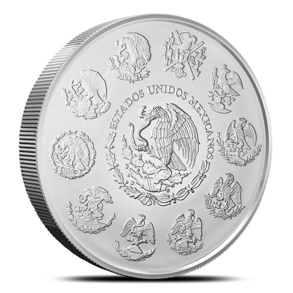 2024 1 Kilo Mexican Silver Libertad Coin (BU, In Capsule) - Image 2