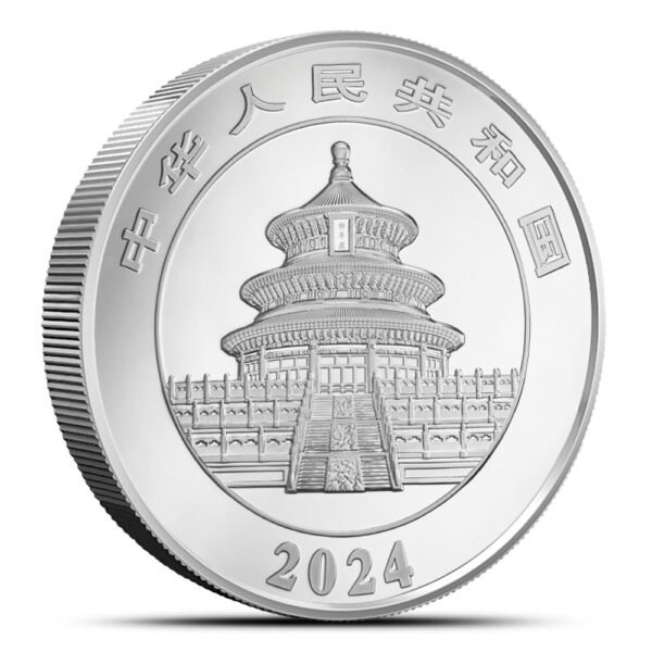 2024 1 Kilo Proof Chinese Silver Panda Coin - Image 2