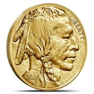 2024 1 oz American Gold Buffalo Tube (20 Coins, BU)