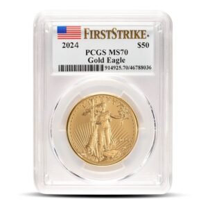 2024 1 oz American Gold Eagle Coin PCGS MS70 FS