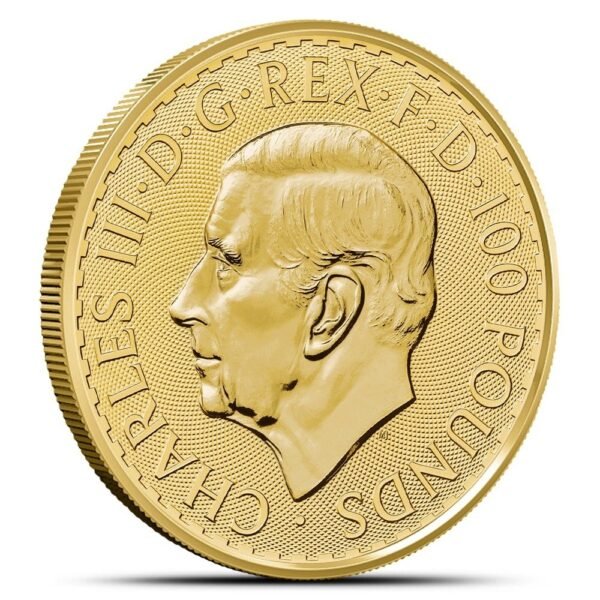 2024 1 oz British Gold Britannia Tube (BU, 10 Coins) - Image 3