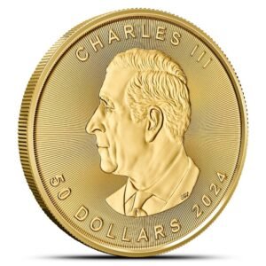 2024 1 oz Canadian Gold Maple Leaf Coin (BU)