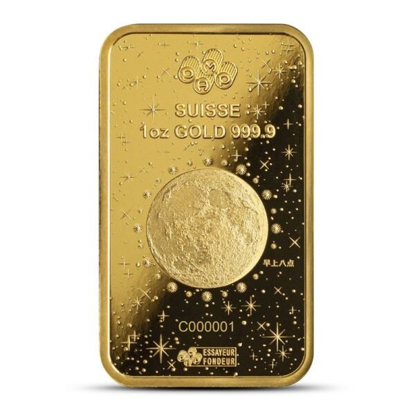 2024 1 oz PAMP Suisse Lunar Legend Azure Dragon Gold Bar (New w/ Assay) - Image 4