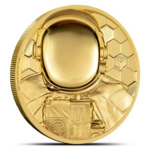 2024 1 oz Proof Cook Islands Gold Real Hero Astronaut Coin