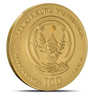 2024 1 oz Rwandan Leopard Gold Coin (BU)