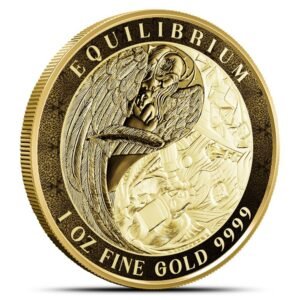 2024 1 oz Tokelau Equilibrium Gold Coin (Proof-Like)