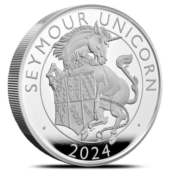10 oz Proof British Silver Tudor Beas