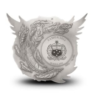 2024 500 Gram Antique Samoa Phoenix Ascendant Silver Coin (Box + CoA)