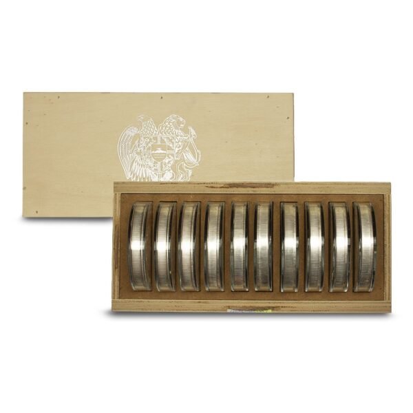 2025 1 Kilo Armenian Silver Noahs Ark Coin (BU) - Image 3