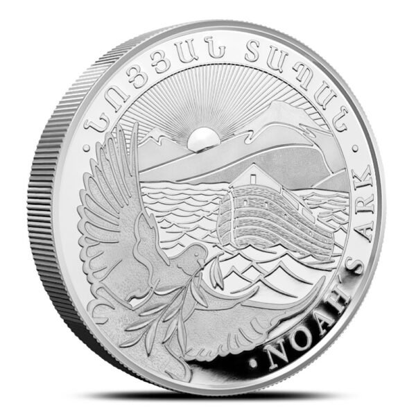 2025 1 Kilo Armenian Silver Noahs Ark