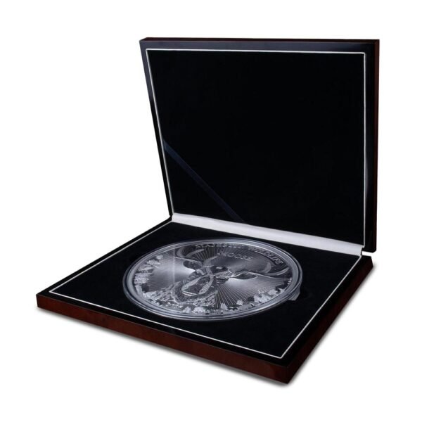 2025 1 Kilo Samoa Majestic Wildlife Moose Silver Coin (Proof-Like, Numbered, Box + CoA) - Image 2
