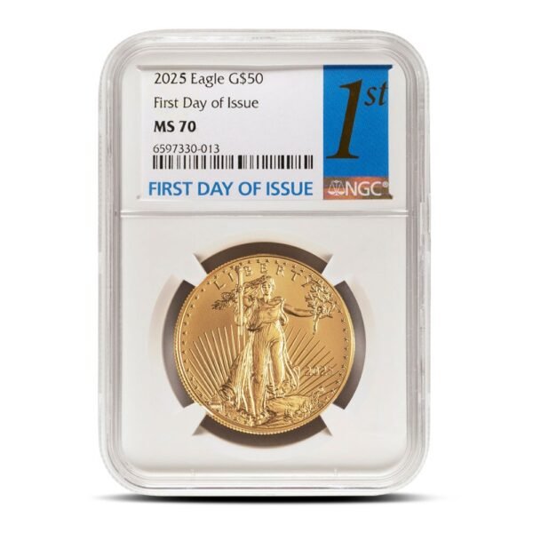 2025 1 oz American Gold Eagle Coin NG