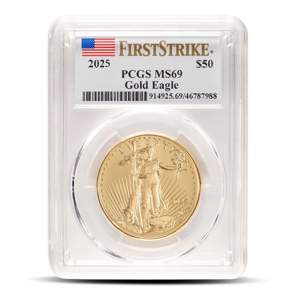 2025 1 oz American Gold Eagle Coin PC