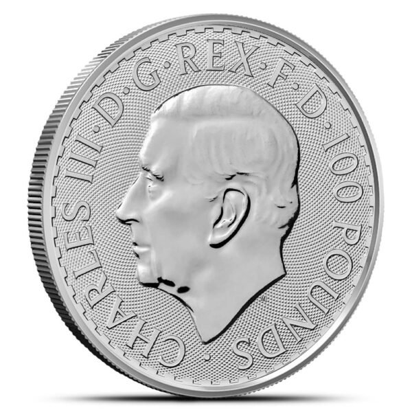 2025 1 oz British Platinum Britannia Coin (BU) - Image 2
