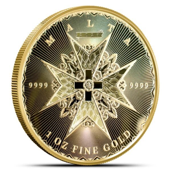 2025 1 oz Malta Gold Maltese Cross Co
