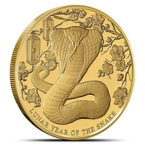 1 oz Proof Pitcairn Islands Gold Luna