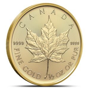 Buy 2025 1/2 oz Canadian Gold Maple Leaf Coin (BU)