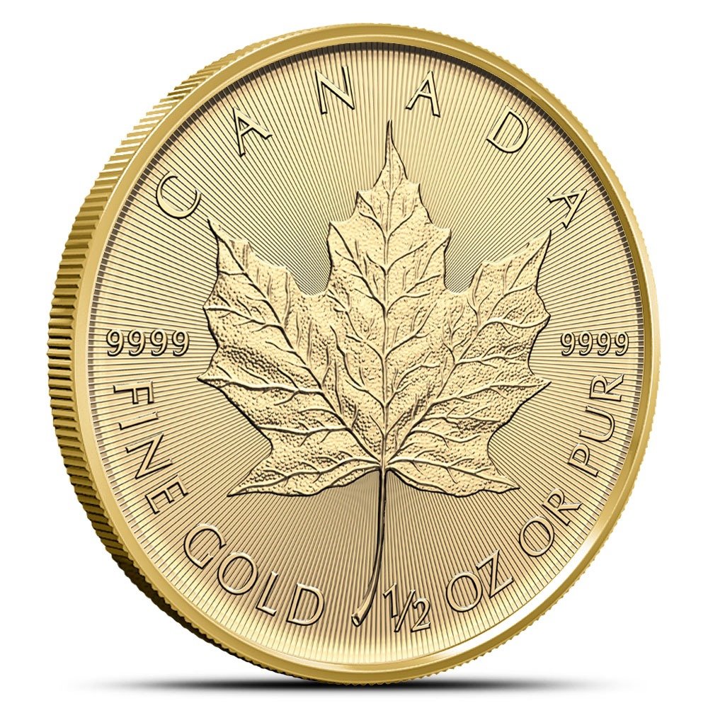 Buy 2025 1/2 oz Canadian Gold Maple