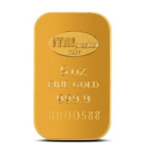 5 oz Gold Bar For Sale (Varied Condition, Any Mint)