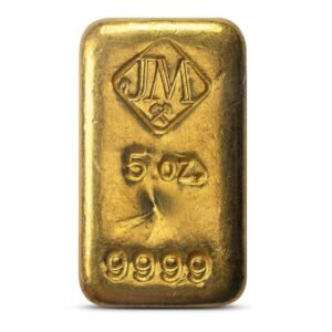 Buy 5 oz Johnson Matthey Vintage Loaf-Style Gold Bar