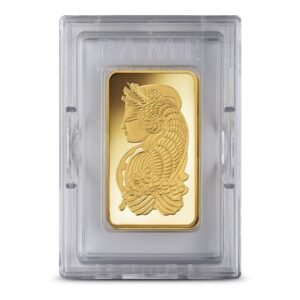 5 oz PAMP Suisse Fortuna Veriscan Gold Bar (New w/ Assay)