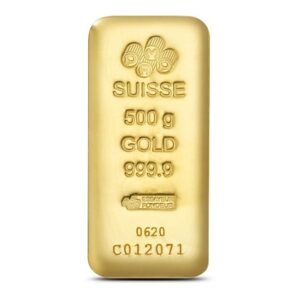 Buy 500 Gram PAMP Suisse Gold Bar (New, Cast w/ Assay)