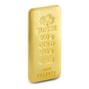 Buy 500 Gram PAMP Suisse Gold Bar (New, Cast w/ Assay)