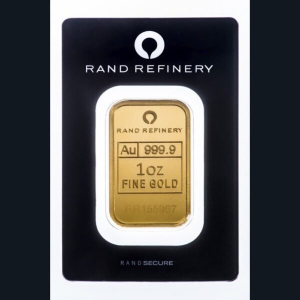 Buy 1 oz Rand Refinery Gold Bar (New w/ Black Assay) - Image 2