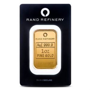 Buy 1 oz Rand Refinery Gold Bar (New w/ Black Assay)