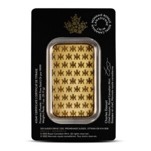 Buy 1 oz Royal Canadian Mint Gold Bar (New w/ Assay)