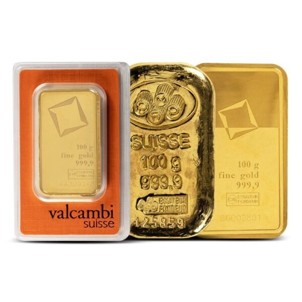 Buy 100 Gram Gold Bar