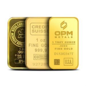 Buy 1 oz Gold Bars Online (Secondary Market, in Assay) [DUP]