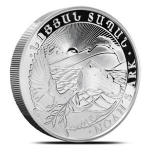 2018 5 Kilo Armenian Silver Noahs Ark Coin (BU)