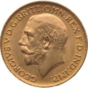 1920 Gold Sovereign Coin George V Sydney