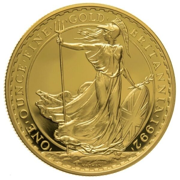 1992 Proof Gold Britannia 1oz Coin NG