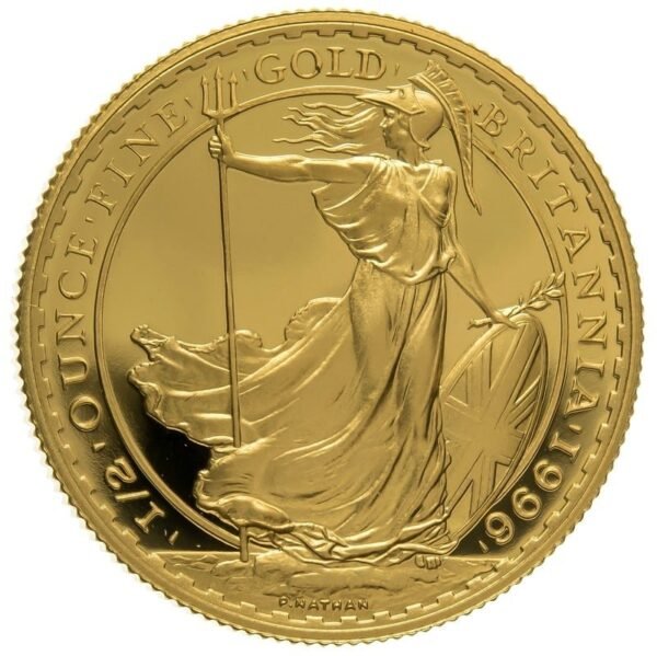 1996 Proof 1/2 oz Gold Britannia Coin