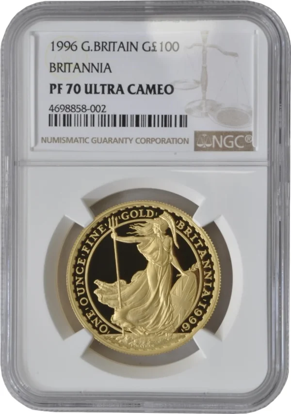 1996 1oz Proof Gold Britannia Coin NG