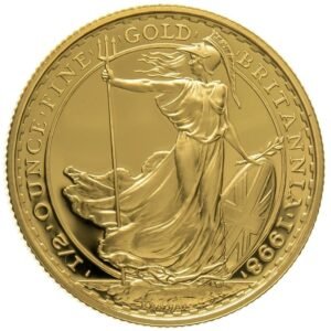 1998 Proof 1/2 oz Gold Britannia Coin