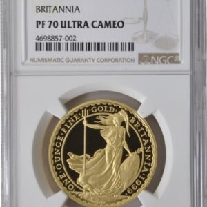 1999 Proof 1oz Gold Britannia Coin NG