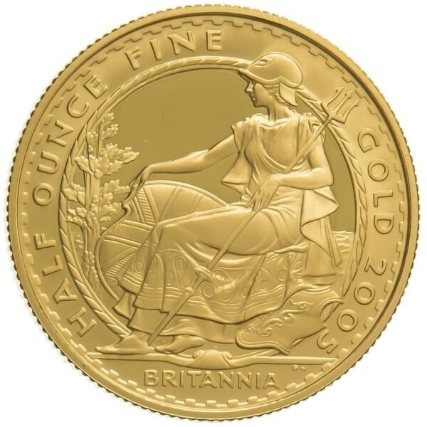 2005 Proof 1/2 oz Gold Britannia Coin