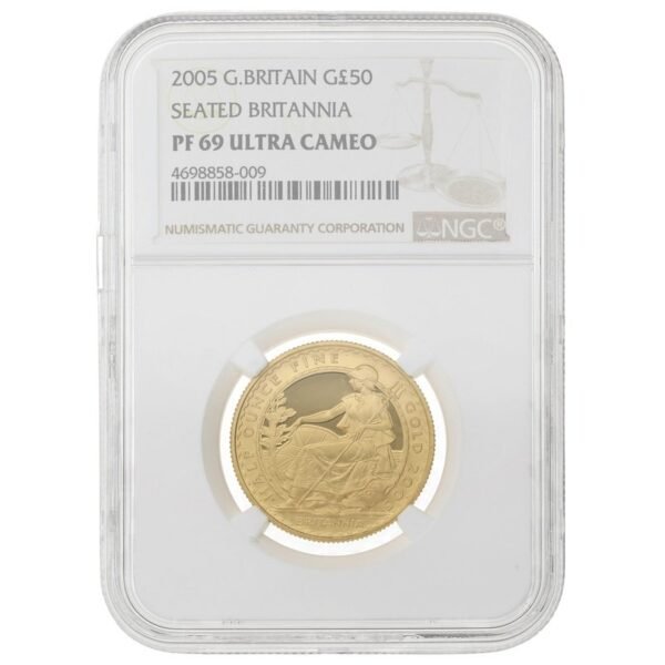 2005 1/2 oz Proof Gold Britannia Coin